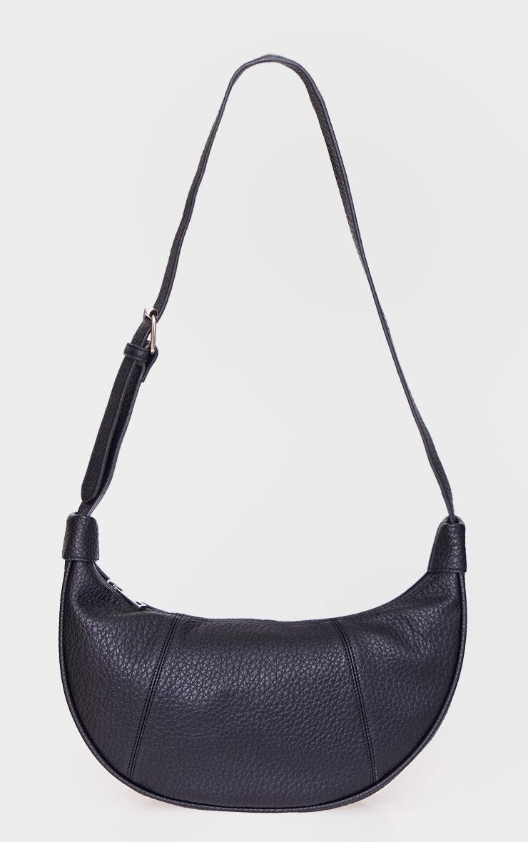 Black Crescent Cross Body Bag Product Image