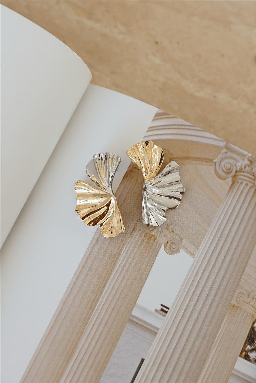 Forever And Ever Earrings Gold Silver Product Image