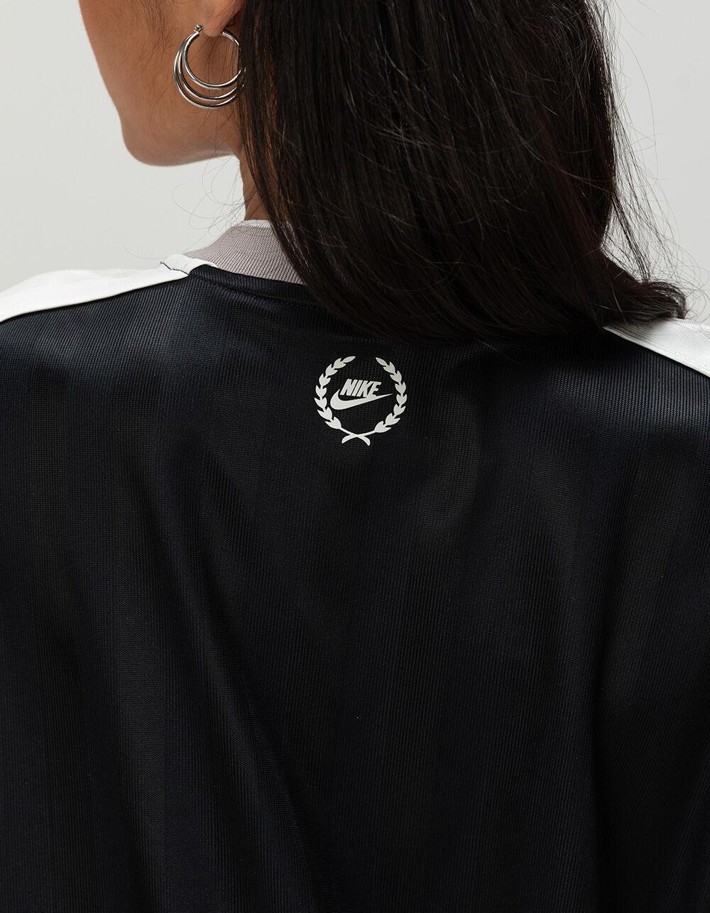 NIKE Sportswear Womens V-Neck Jersey Top - BLACK COMBO Product Image