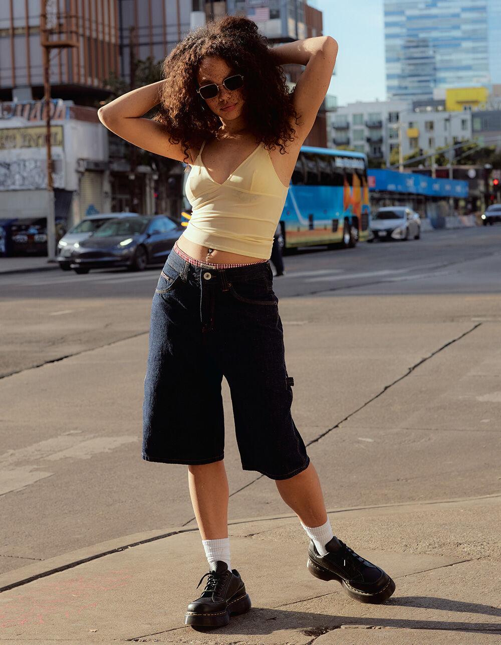 BDG Urban Outfitters Astrid Womens Jorts - RINSE Product Image