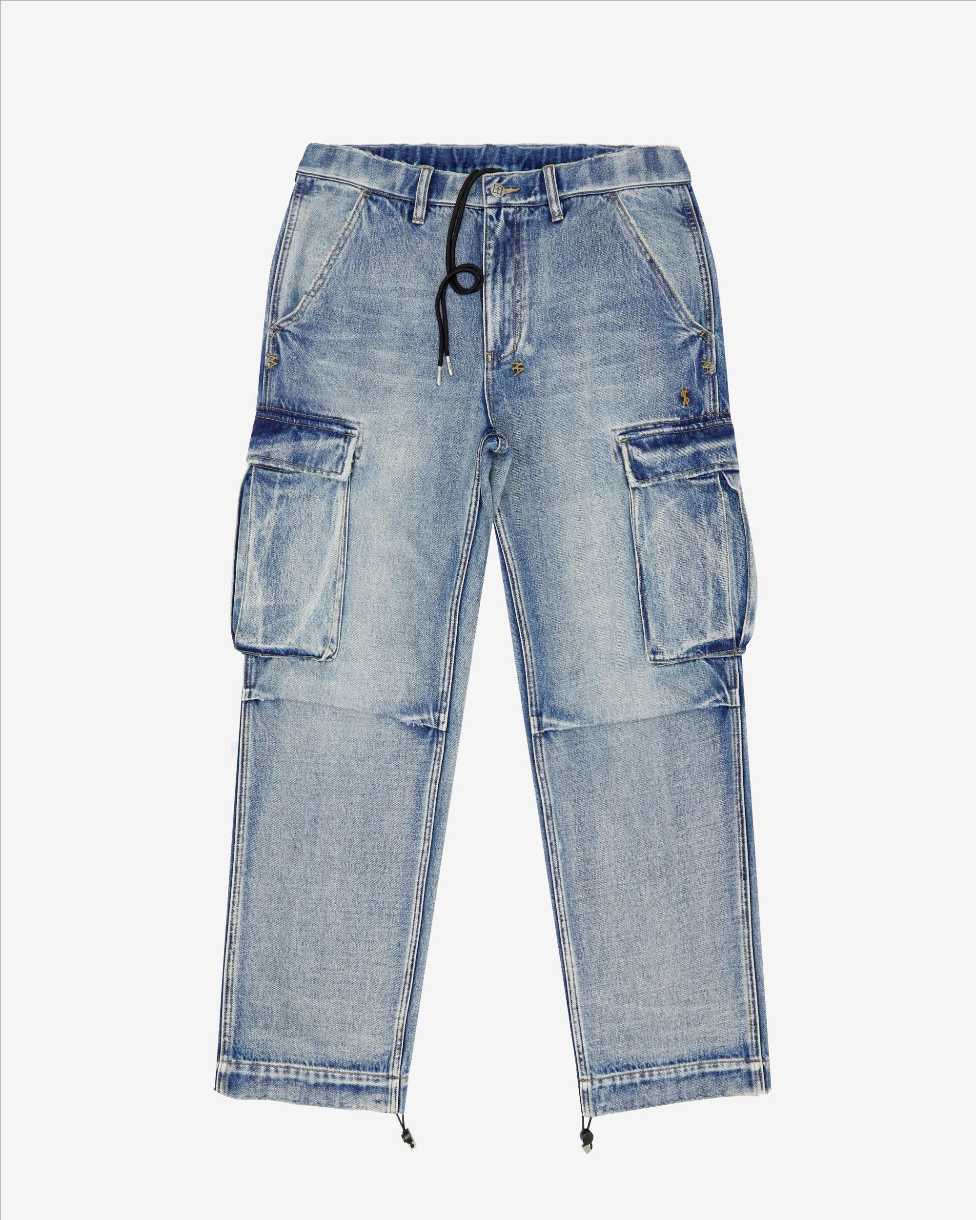 RIOT CARGO PANT PUNK BLUE Male Product Image