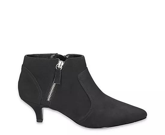 Easy Street Women's Annalee Dress Ankle Boots, Size: 7.5, Black Lame Product Image