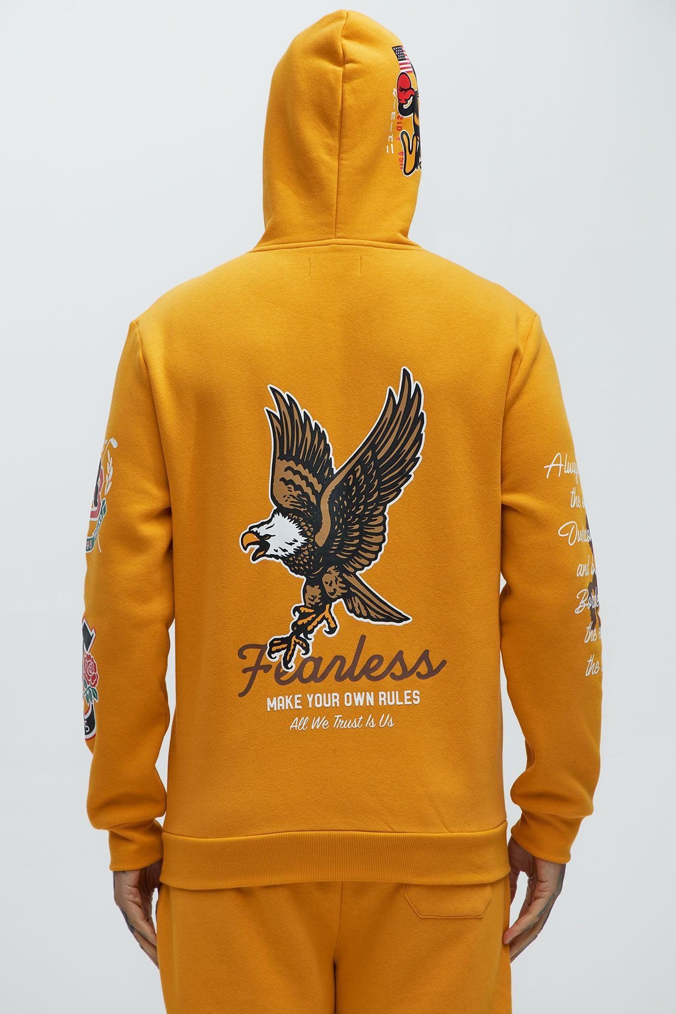 Bully University Hoodie - Yellow Product Image