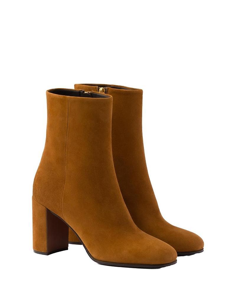 Prada Womens Suede Booties Product Image