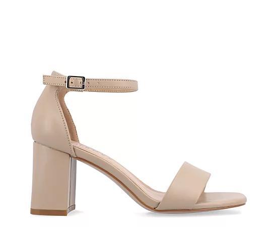 Journee Valenncia Womens SuperNatural Shades Tru Comfort Foam Dress Sandals Product Image