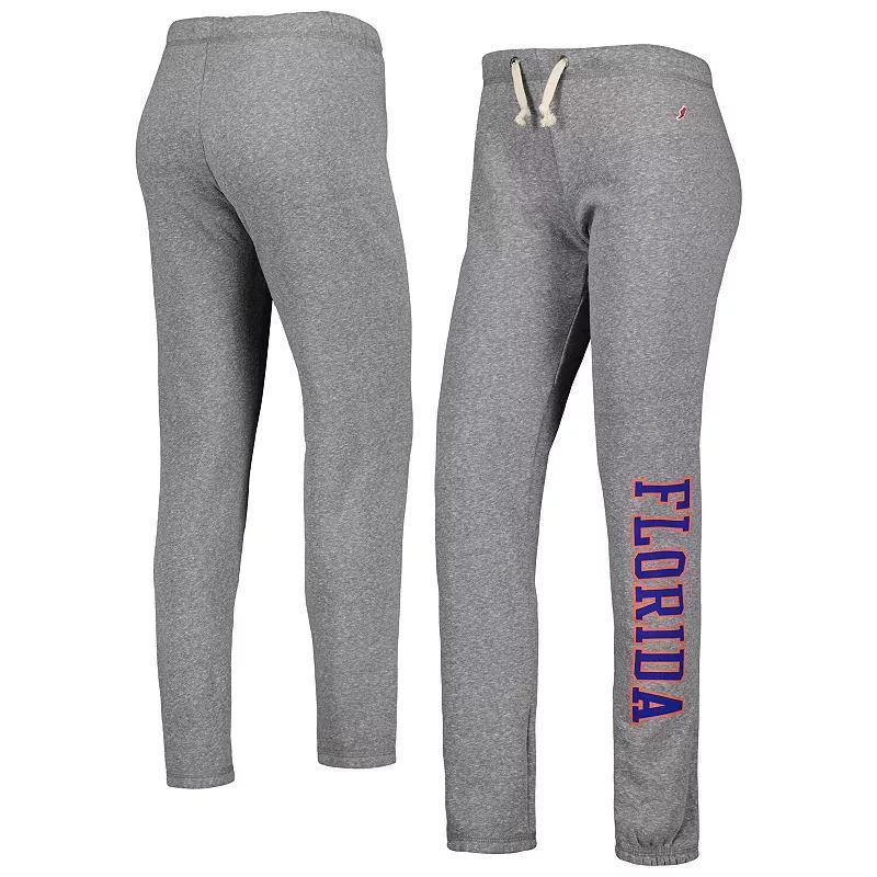 Women's League Collegiate Wear Heather Gray Florida Gators Victory Springs Tri-Blend Jogger Pants, Size: XL, Grey Product Image