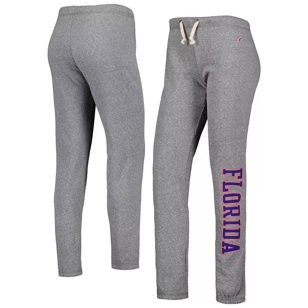 Women's League Collegiate Wear Heather Gray Florida Gators Victory Springs Tri-Blend Jogger Pants, Size: XL, Grey Product Image
