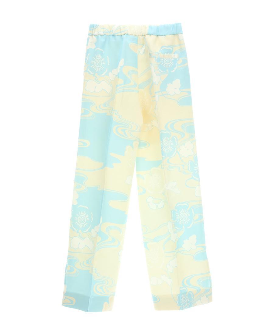 JIL SANDER Trousers In Blue Hydrangea Product Image