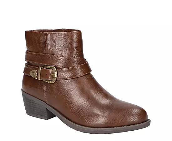 Easy Street Skyler Women's Western Ankle Boots, Size: 6, Black Product Image