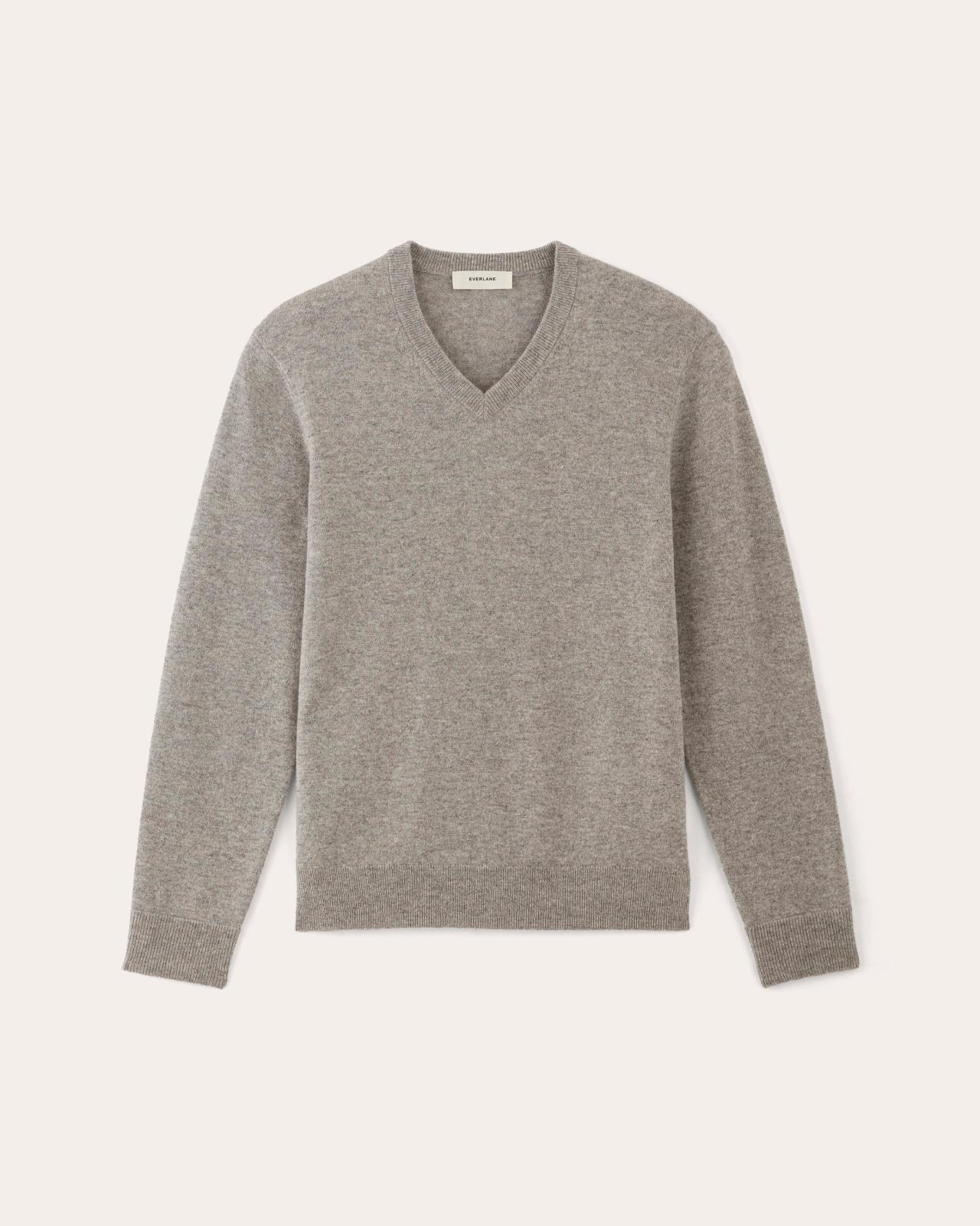 The Cashmere V-Neck Sweater Product Image