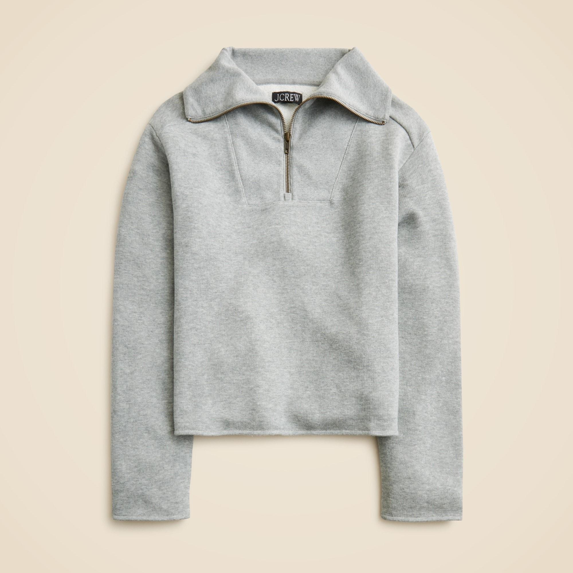 Heritage terry quarter-zip sweatshirt Product Image