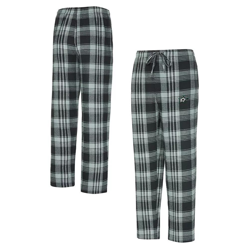 Mens Concepts Sport Black/Gray Los Angeles Kings Region Flannel Sleep Pants Product Image