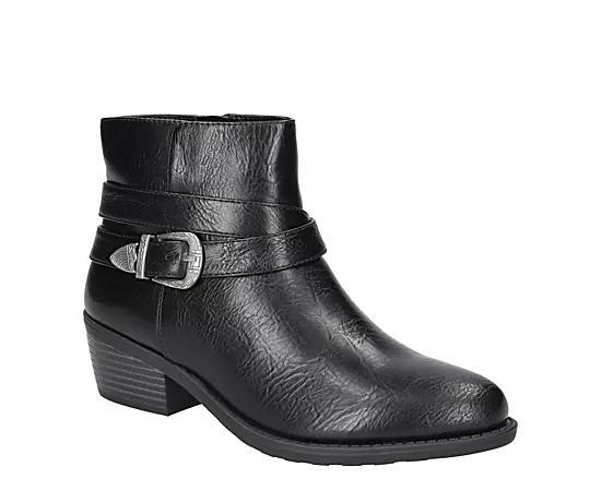 Easy Street Skyler Women's Western Ankle Boots, Size: 6, Black Product Image