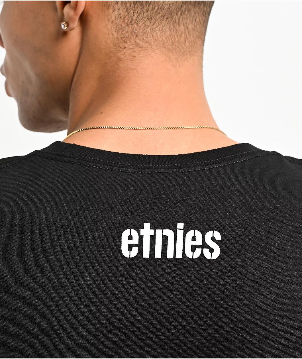 etnies KO Man Black T-shirt Product Image