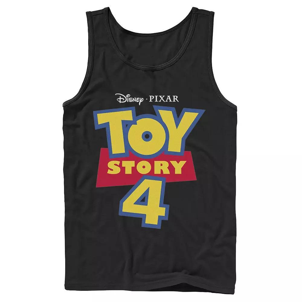 Disney / Pixar's Toy Story 4 Men's Movie Logo Tank Top, Size: XL, Black Product Image