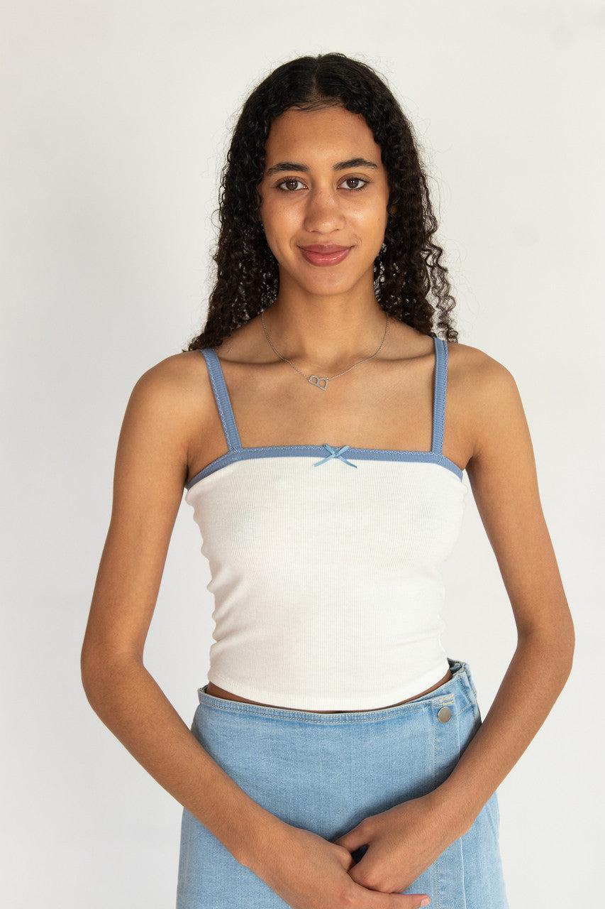 Contrast Bow Detail Cami Product Image