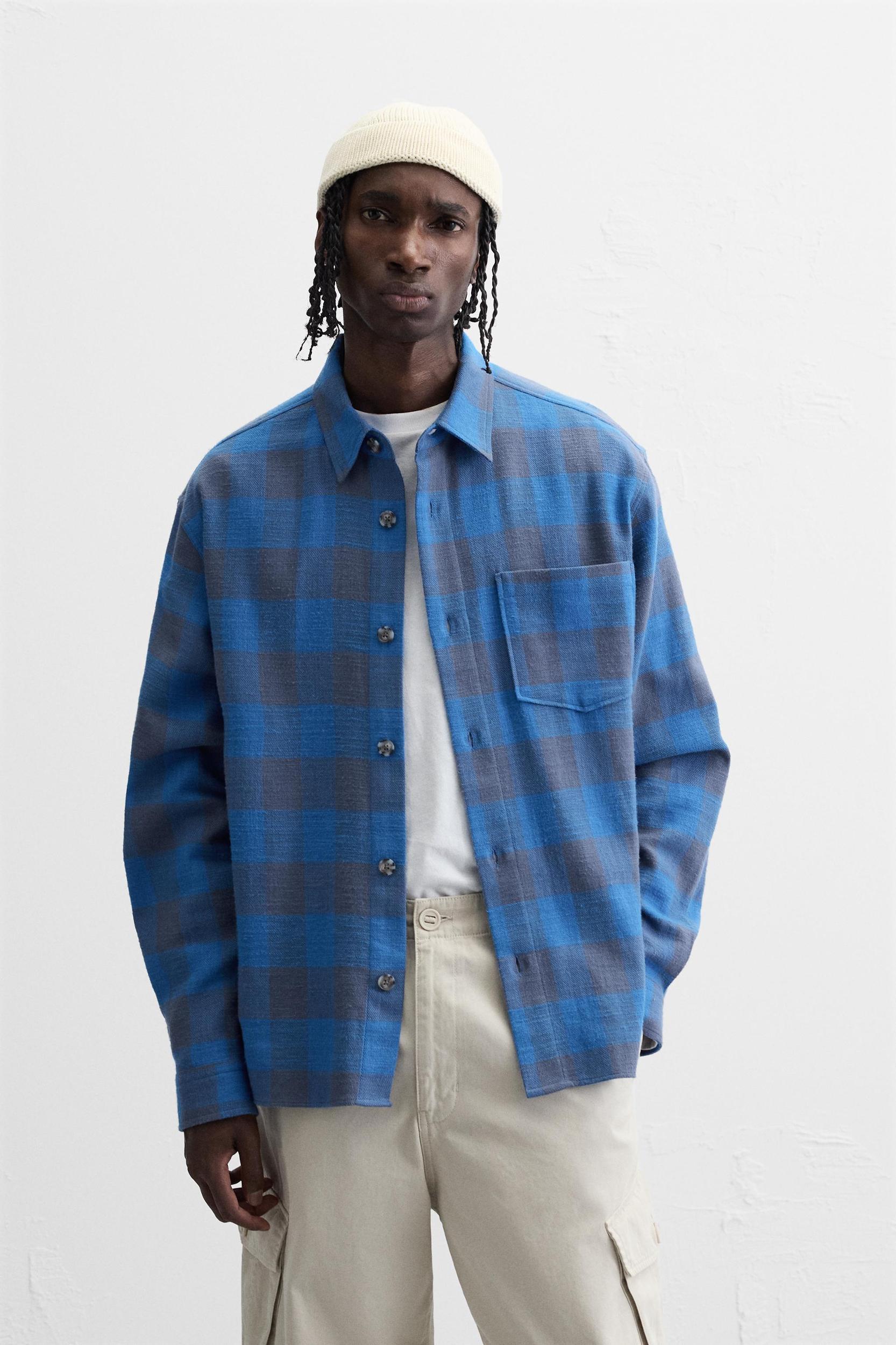 PLAID POCKET SHIRT Product Image