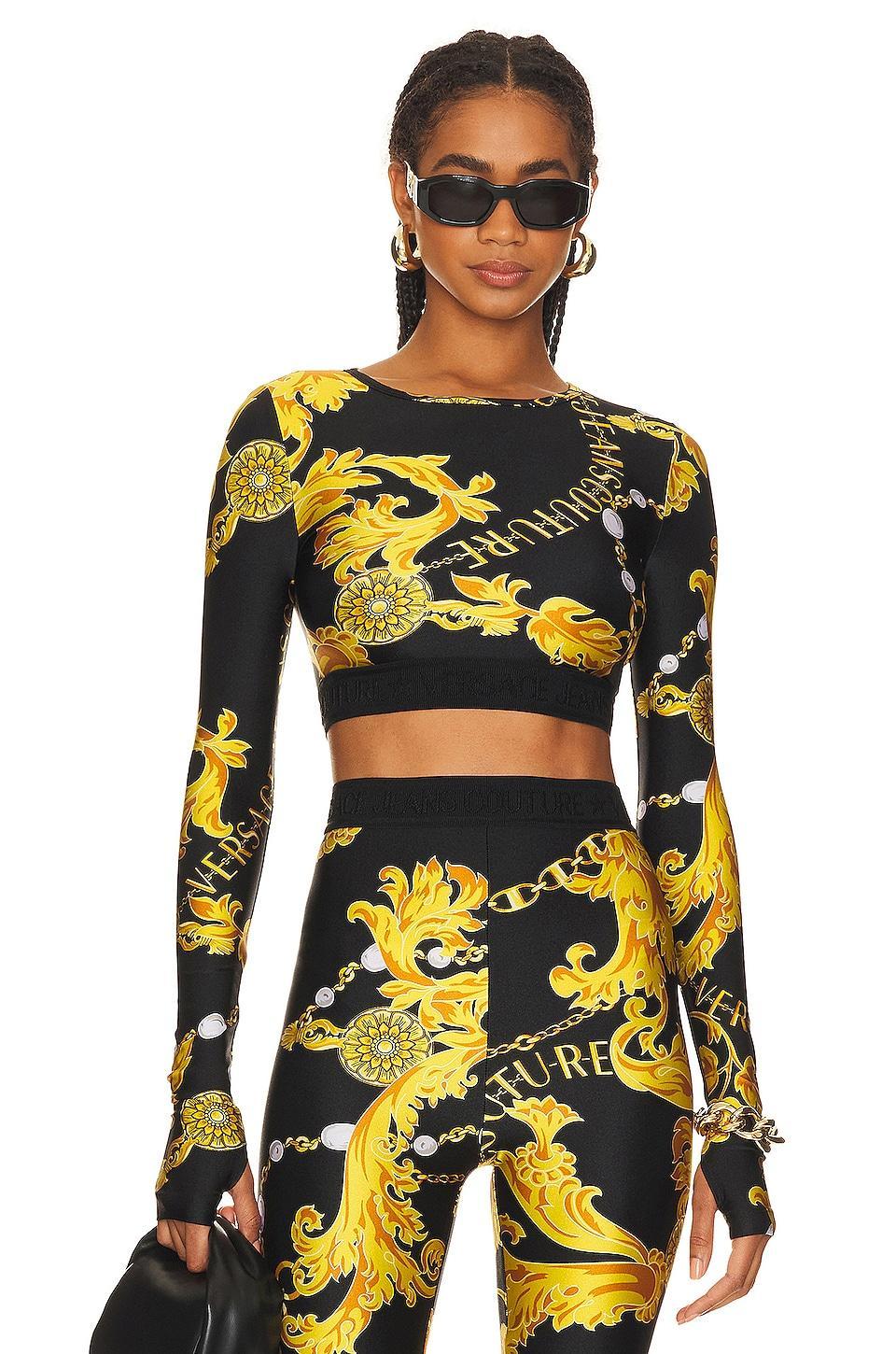 Cropped Tee Versace Jeans Couture Product Image