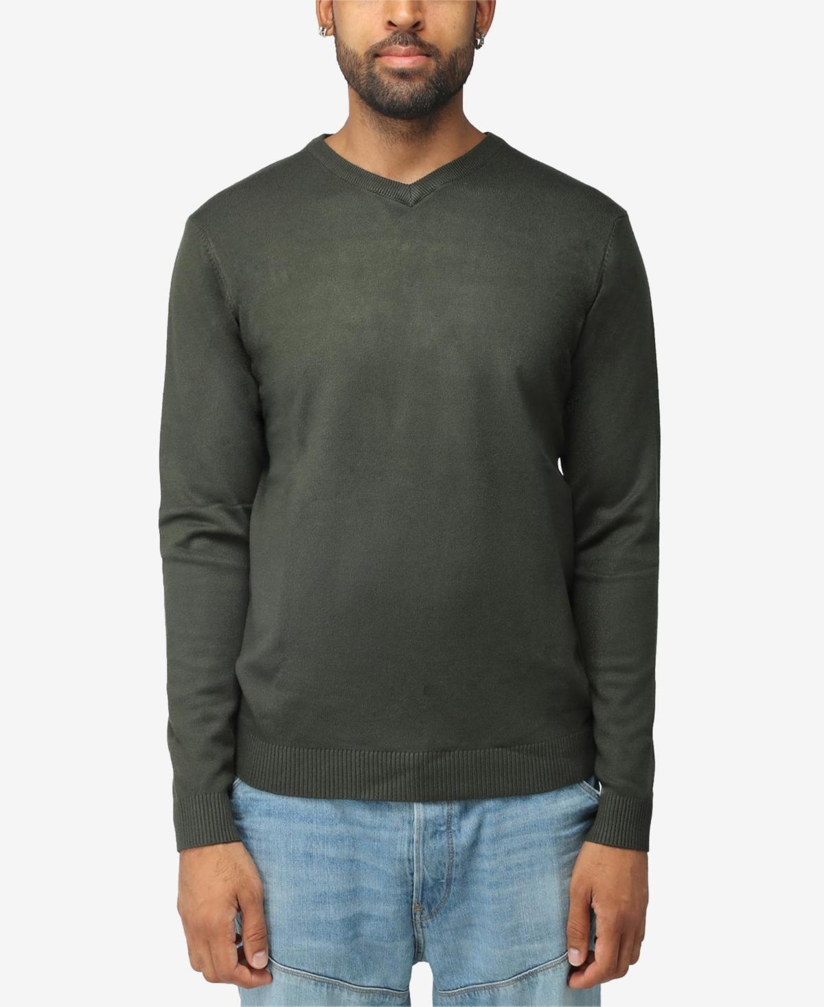 Men's Xray Fitted V-Neck Sweater, Size: XXL, Oatmeal Product Image
