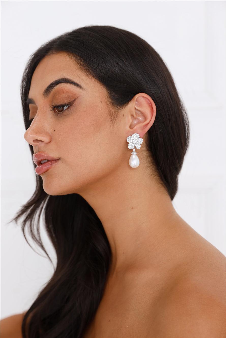 925 Silver Luxury Lover Earrings Silver Product Image