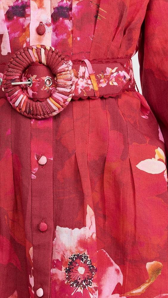 Hemant and Nandita Short Dress With Buckle Belt | Shopbop Product Image