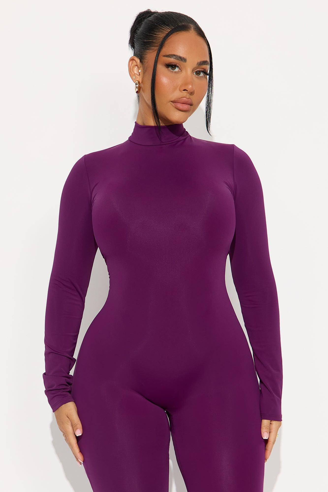 Your Favorite Toe Ring Jumpsuit - Plum Product Image