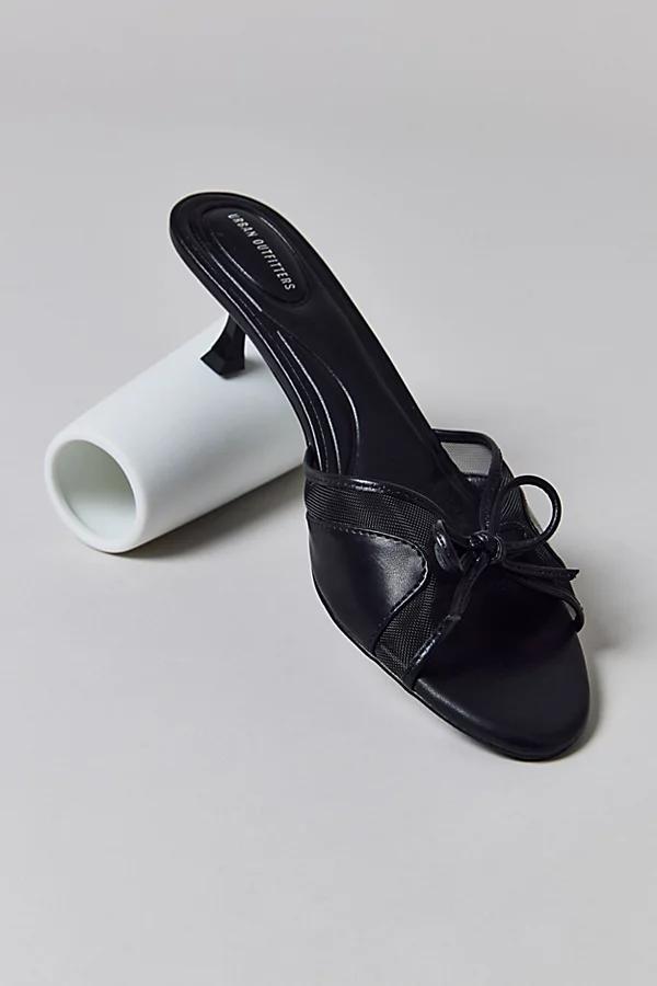 Urban Outfitters UO Poppy Kitten Heel Mule Womens at Urban Outfitters Product Image