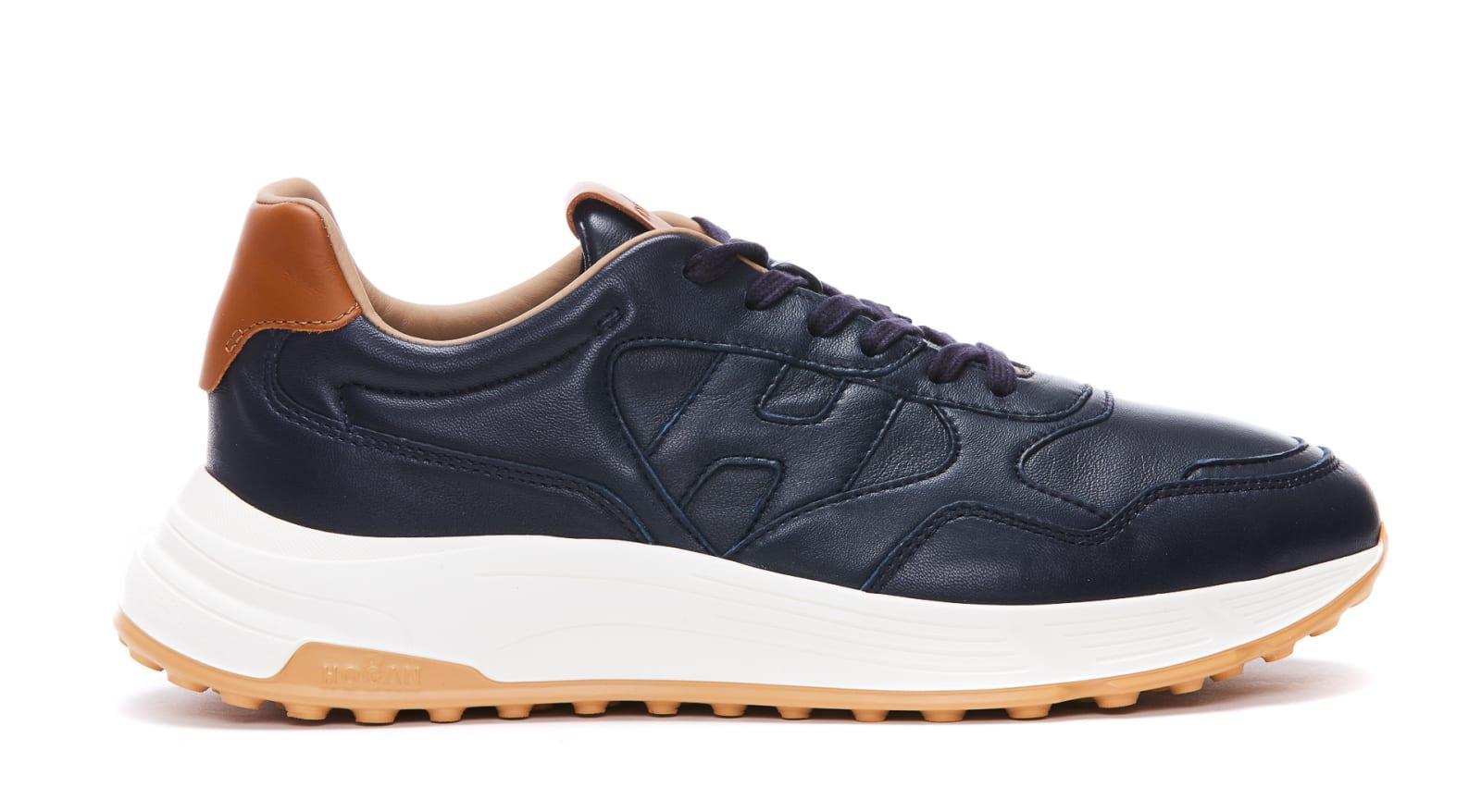 HOGAN Hyperlight Sneakers In Blue Product Image