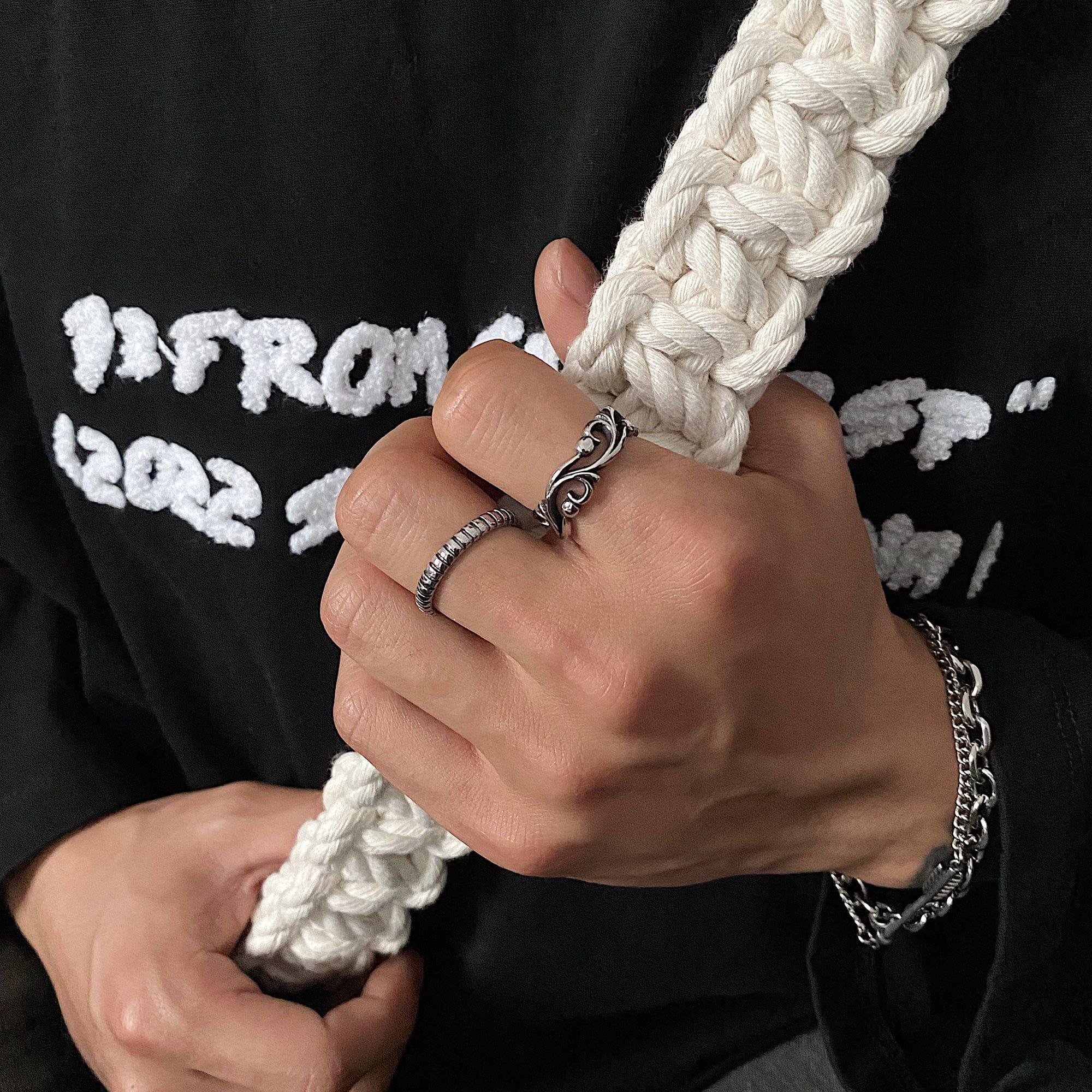 PATTERNED OPEN RING Product Image