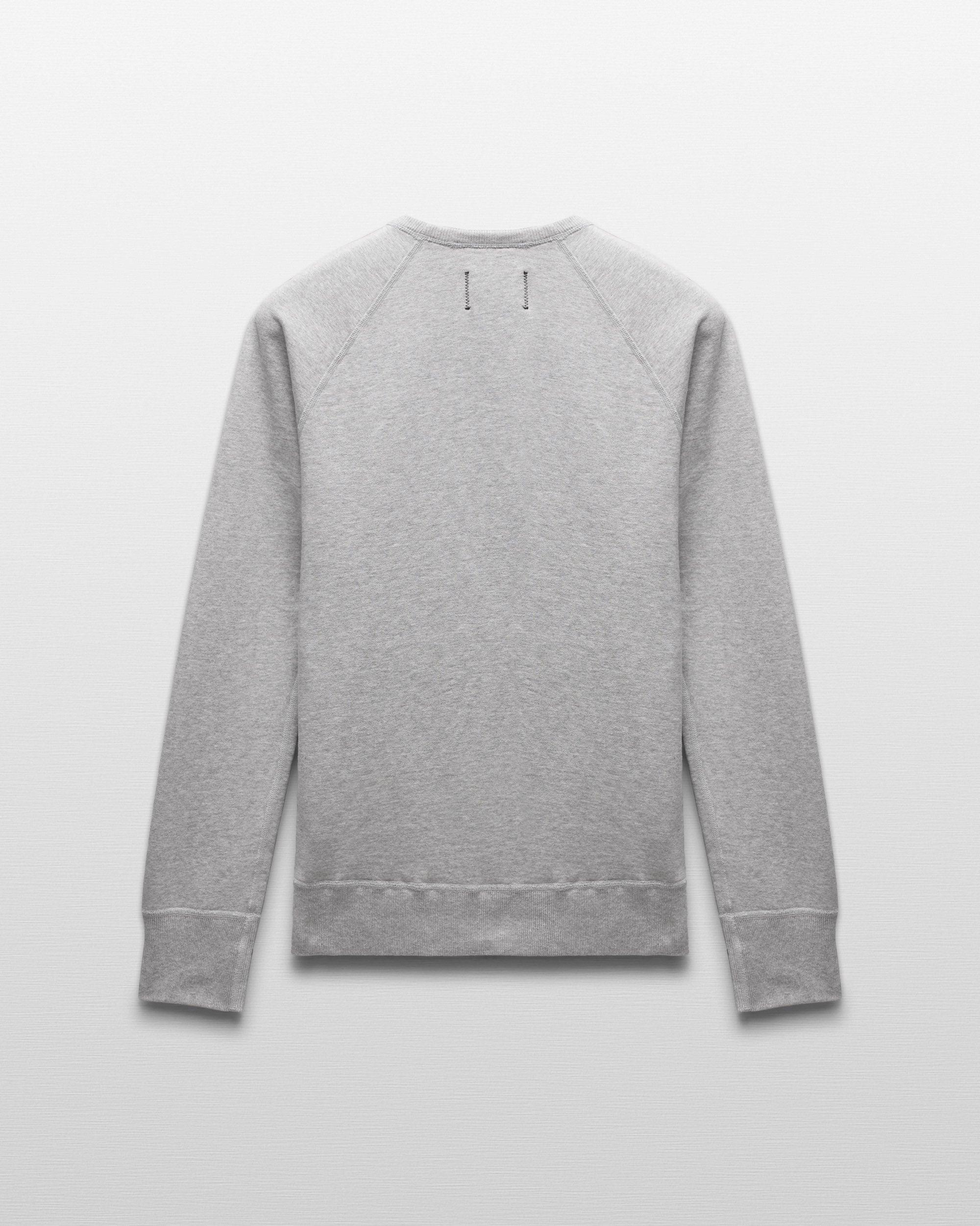 Midweight Terry Slim Crewneck Male Product Image
