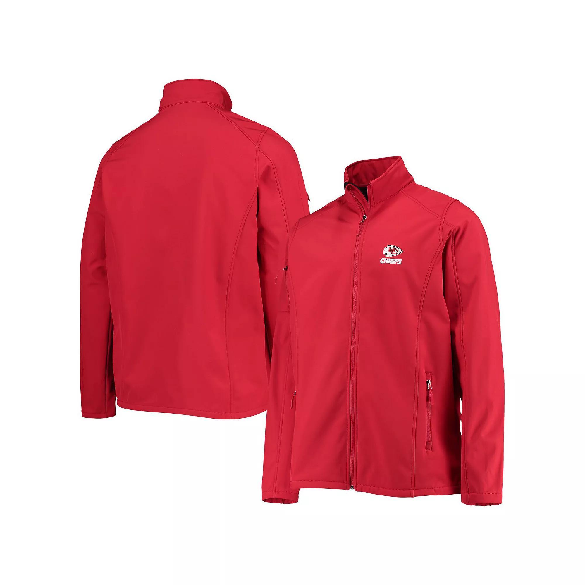 Men's Dunbrooke Red Kansas City Chiefs Big & Tall Sonoma Softshell Full-Zip Jacket, Size: XLT Product Image