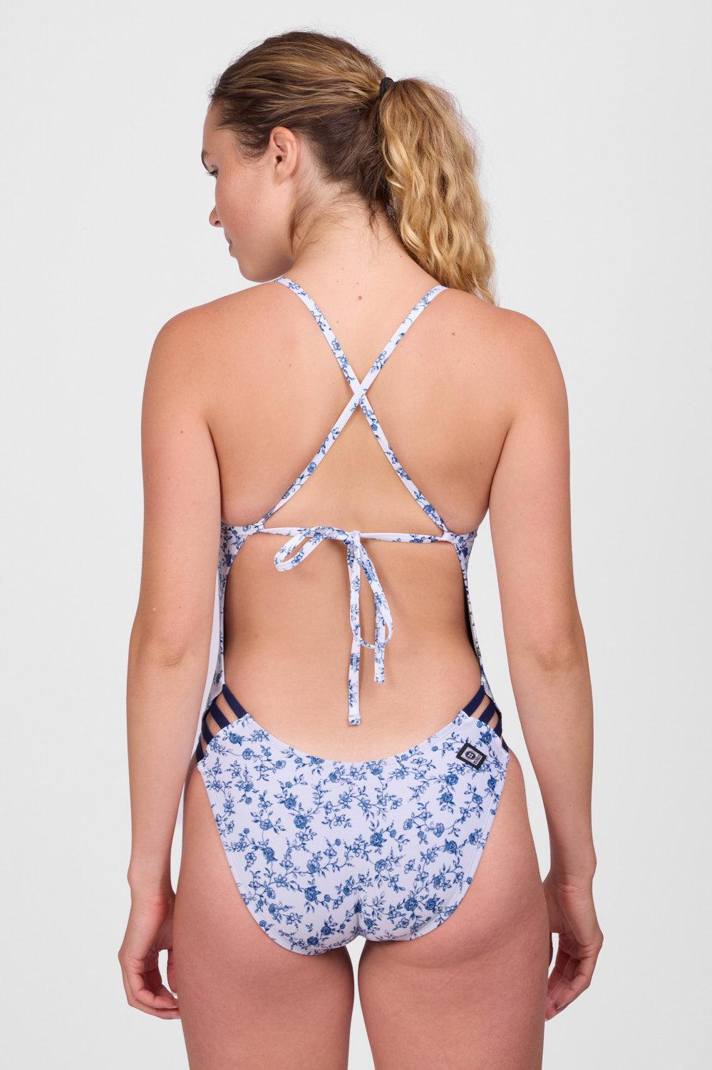 Gavin One Piece Swimsuit - Navy Contrast Female Product Image