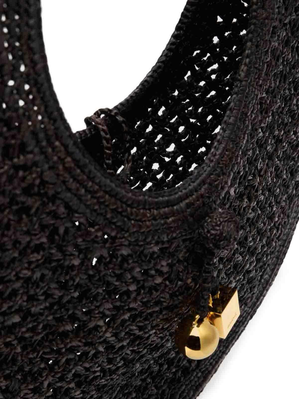 Le Rond Spiaggia raffia shoulder bag Product Image
