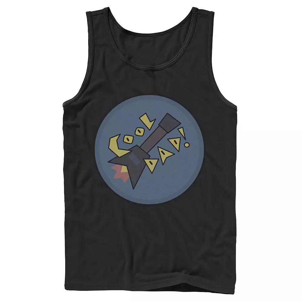 Men's Cartoon Network Steven Universe "Cool Dad" Guitar Tank Top, Size: XL, Black Product Image