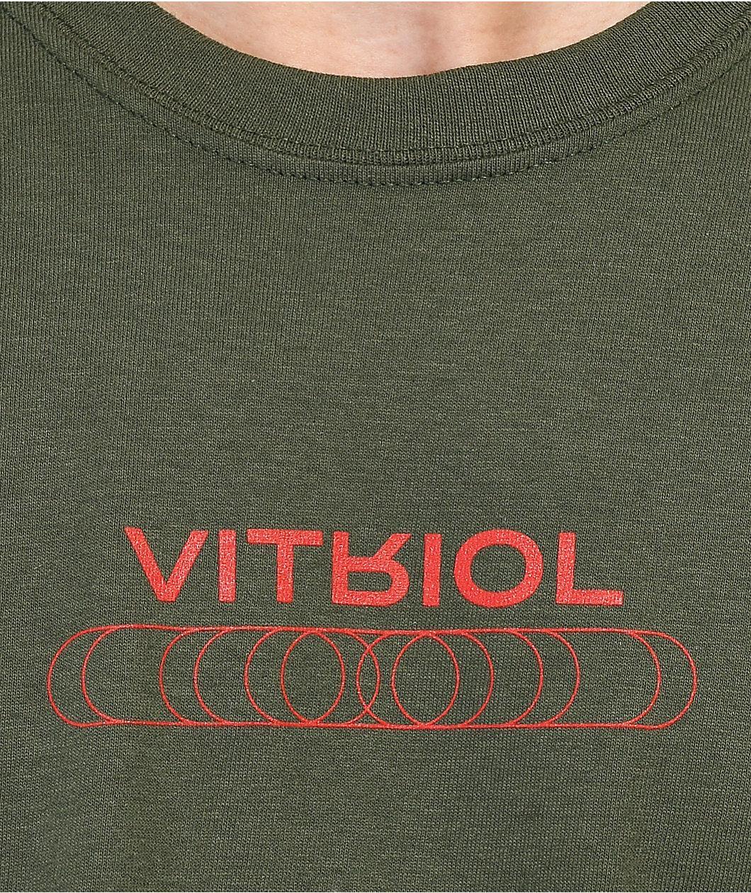 Vitriol Decoding Army Green T-Shirt Product Image