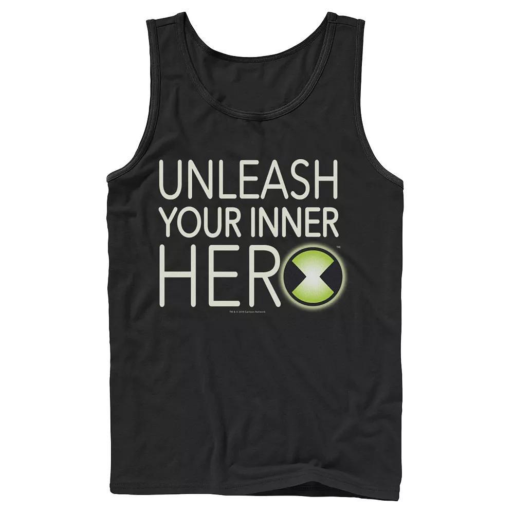 Men's Ben 10 Unleash Your Inner Hero Tank Top, Size: XL, Black Product Image