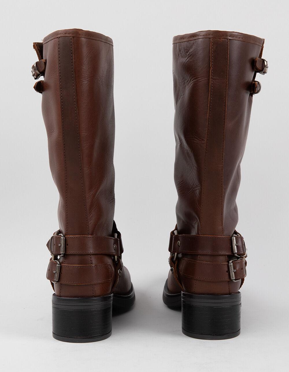 STEVE MADDEN Astor Womens Moto Boots - BLACK Product Image