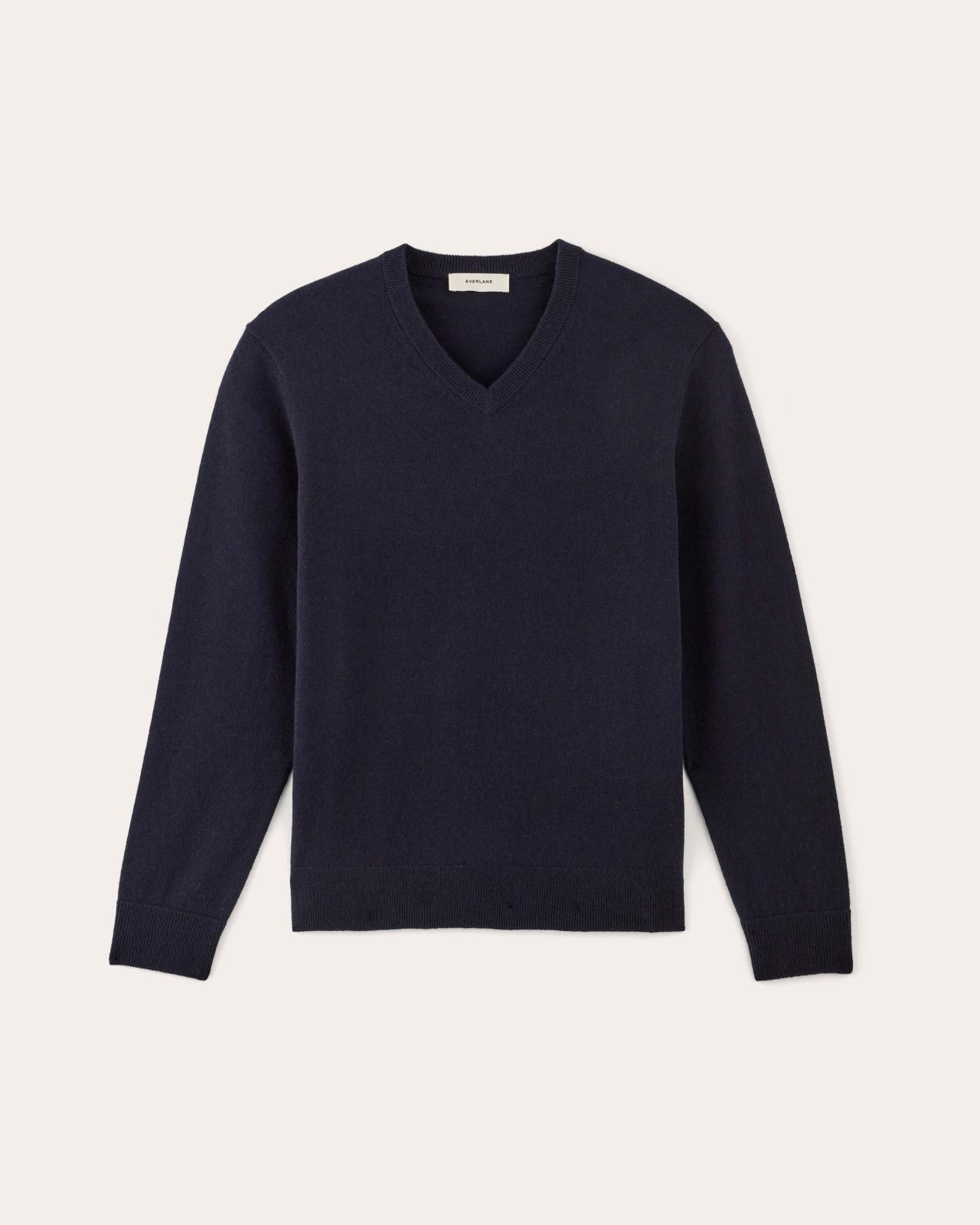 The Cashmere V-Neck Sweater Product Image