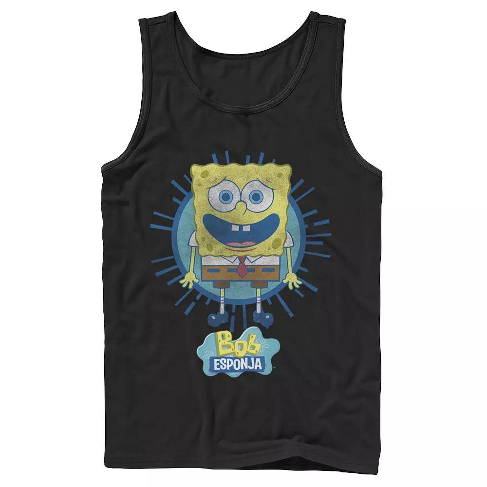 Men's Marvel Scribble Logo Graphic Tank, Size: XL, Black Product Image