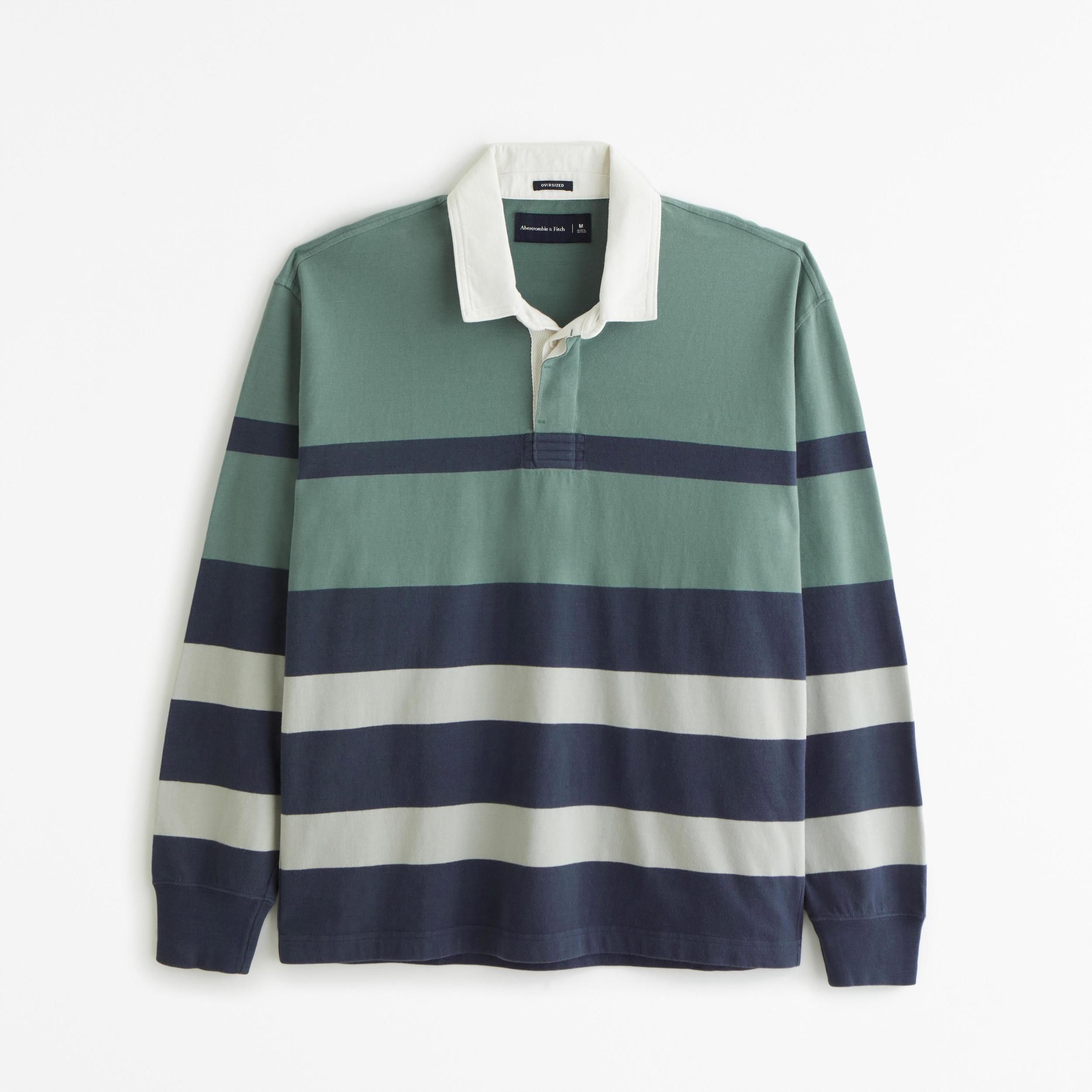 Long-Sleeve Rugby Polo Product Image