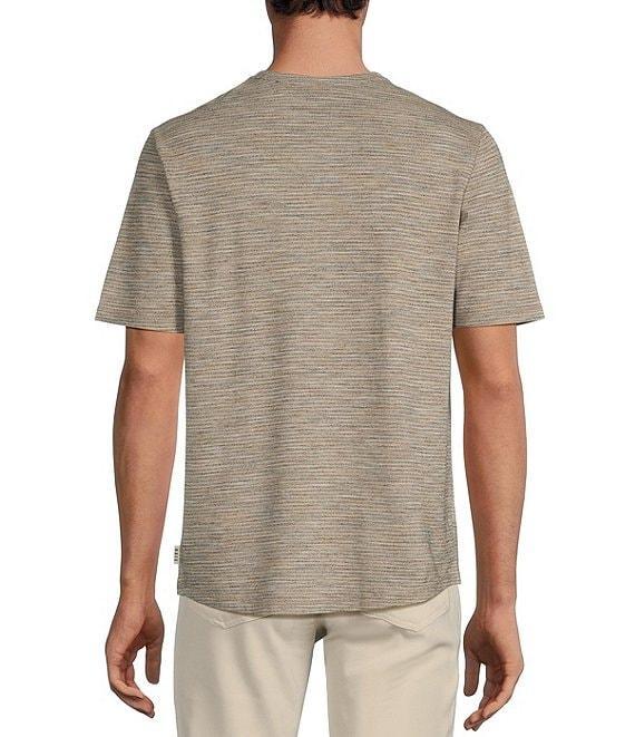 Rowm Tourister Short Sleeve Spacedye Henley Shirt Product Image