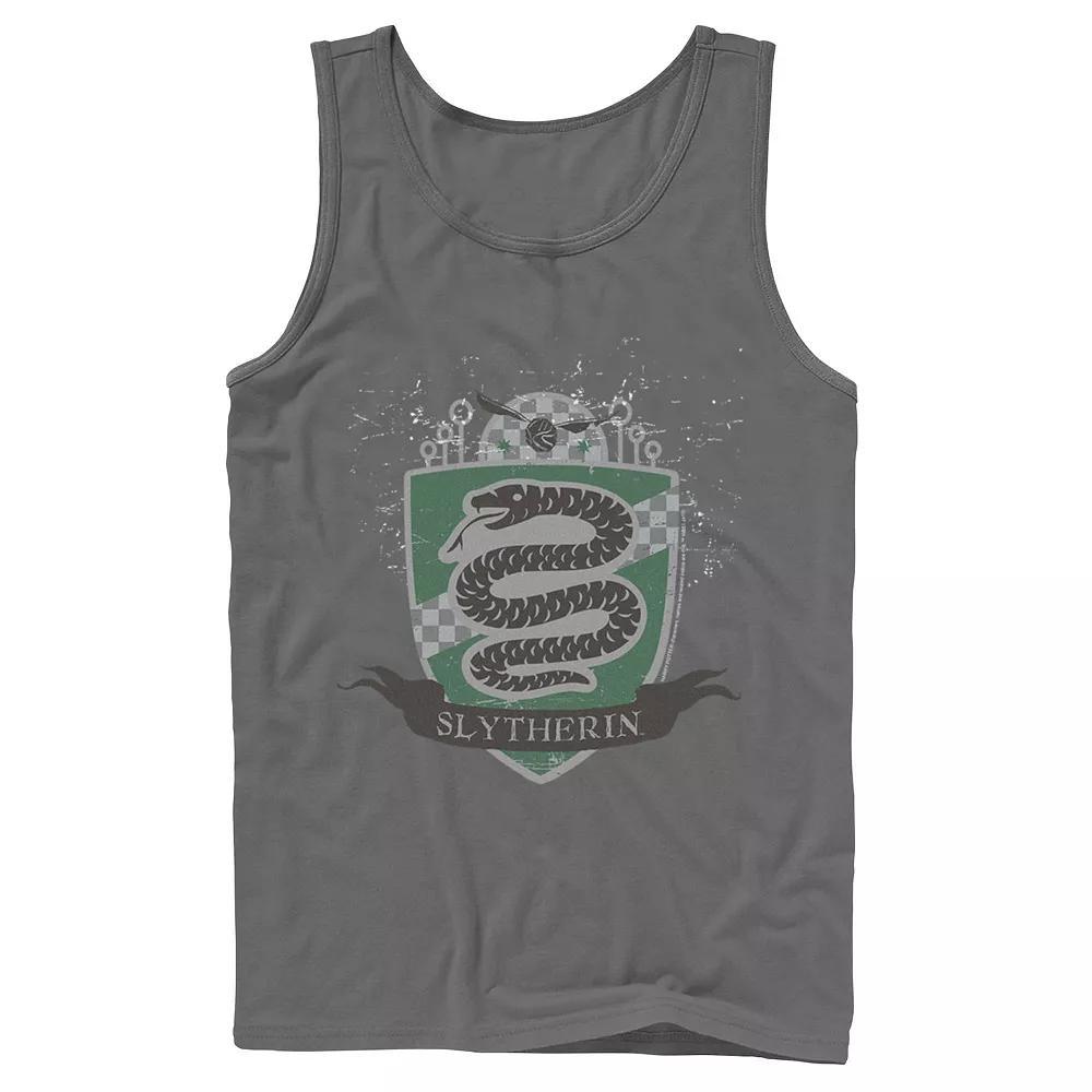 Men's Jurassic Park Pink Gradient Sunset Get Wild Graphic Tank Top, Size: XL, Grey Product Image