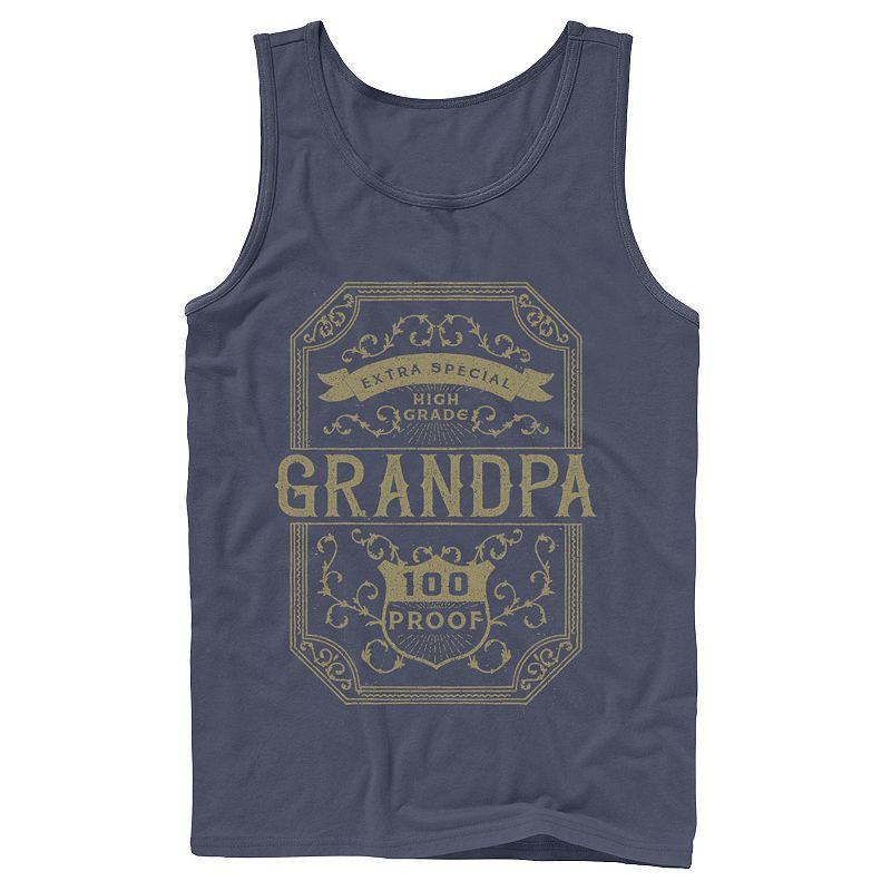 Men's Jurassic Park Pink Gradient Sunset Get Wild Graphic Tank Top, Size: XL, Grey Product Image
