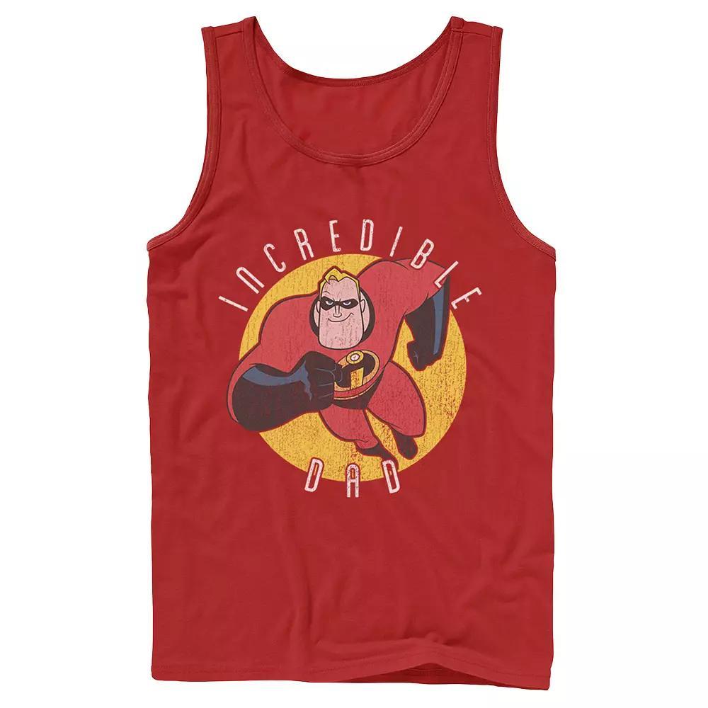 Disney / Pixars The Incredibles Mr. Incredible Mens Dad Tank Top Product Image