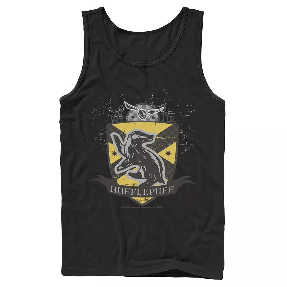 Men's Jurassic Park Tilted Retro Grid Logo Tank Top, Size: XL, Grey Product Image