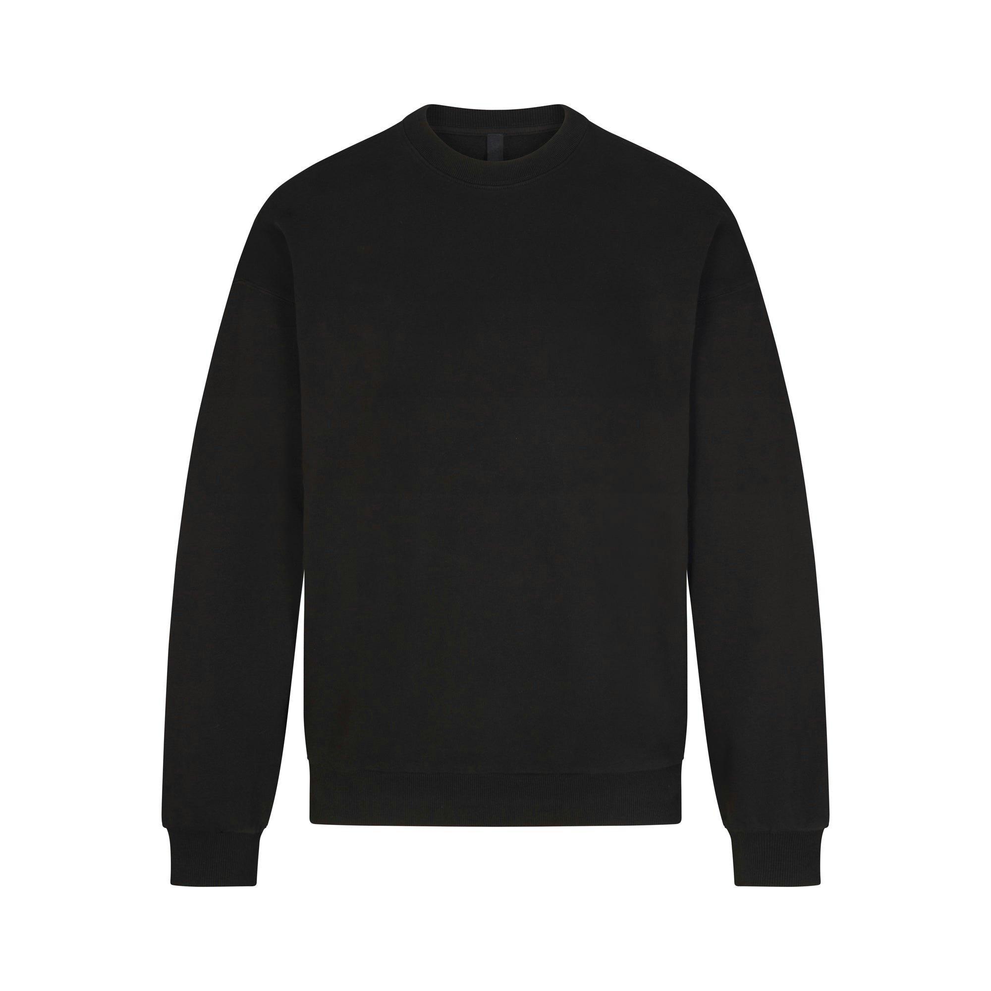 TERRY MENS RELAXED CREWNECK | WASHED OBSIDIAN Product Image