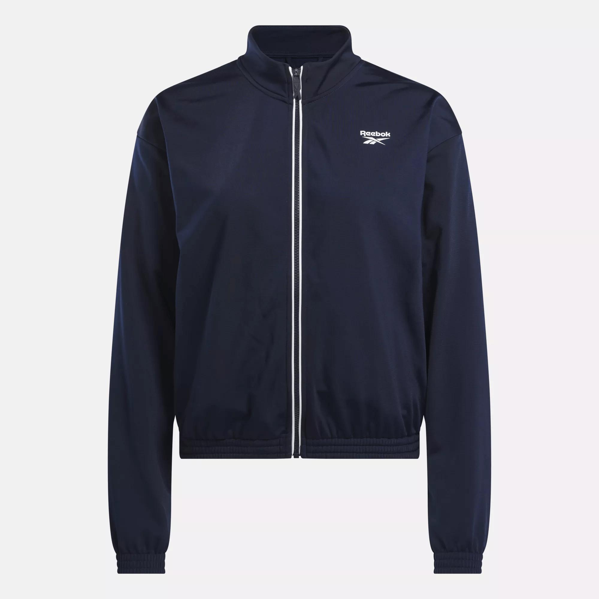 Women's Reebok Identity Back Vector Tricot Track Jacket Female Product Image