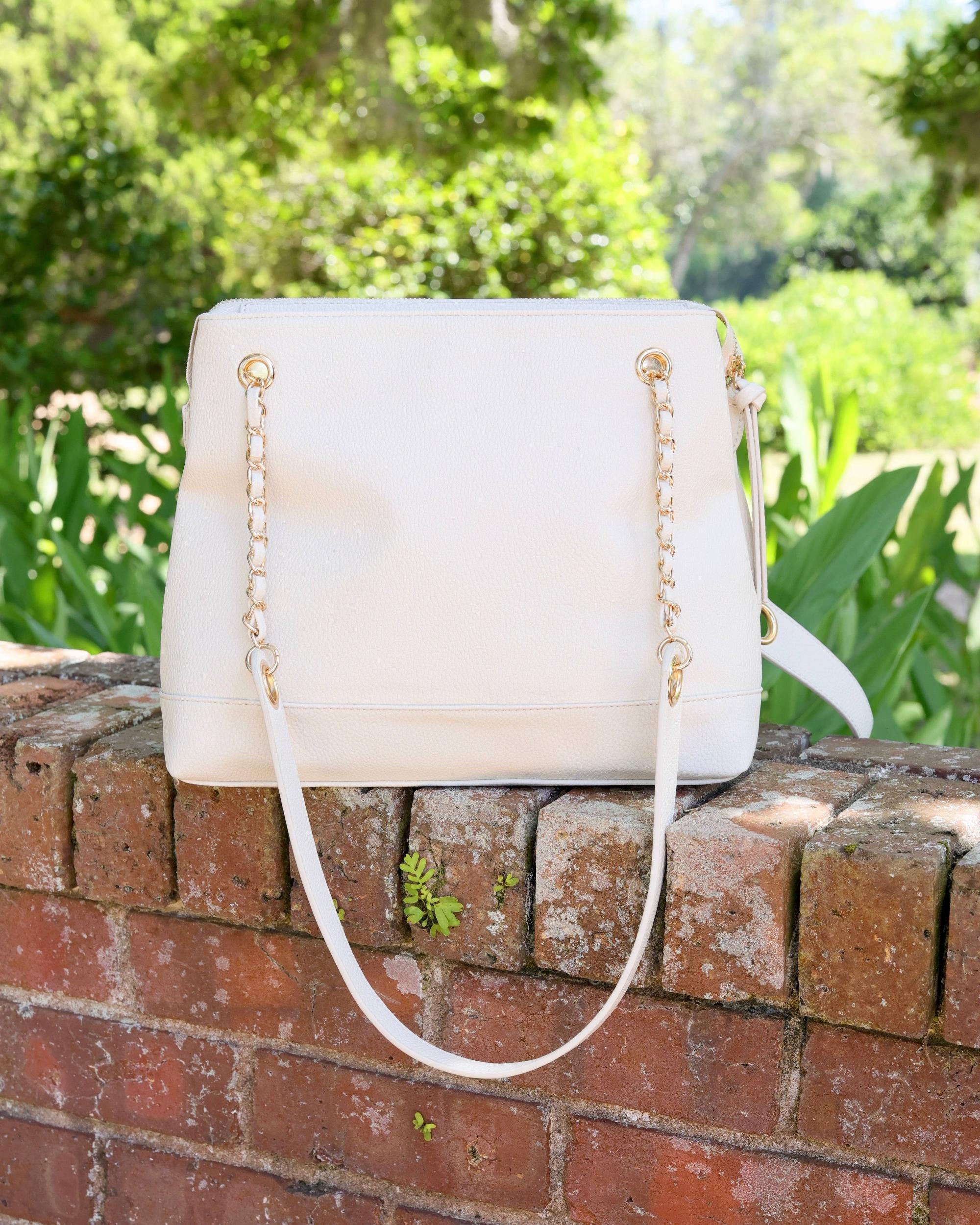 Teegan Tote Cream Product Image