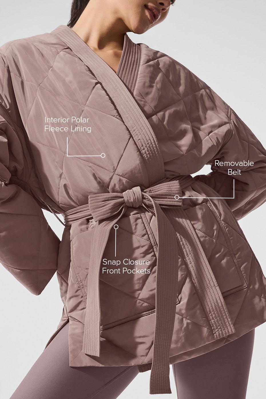 Urbanite Wrap Puffer - Mushroom Product Image