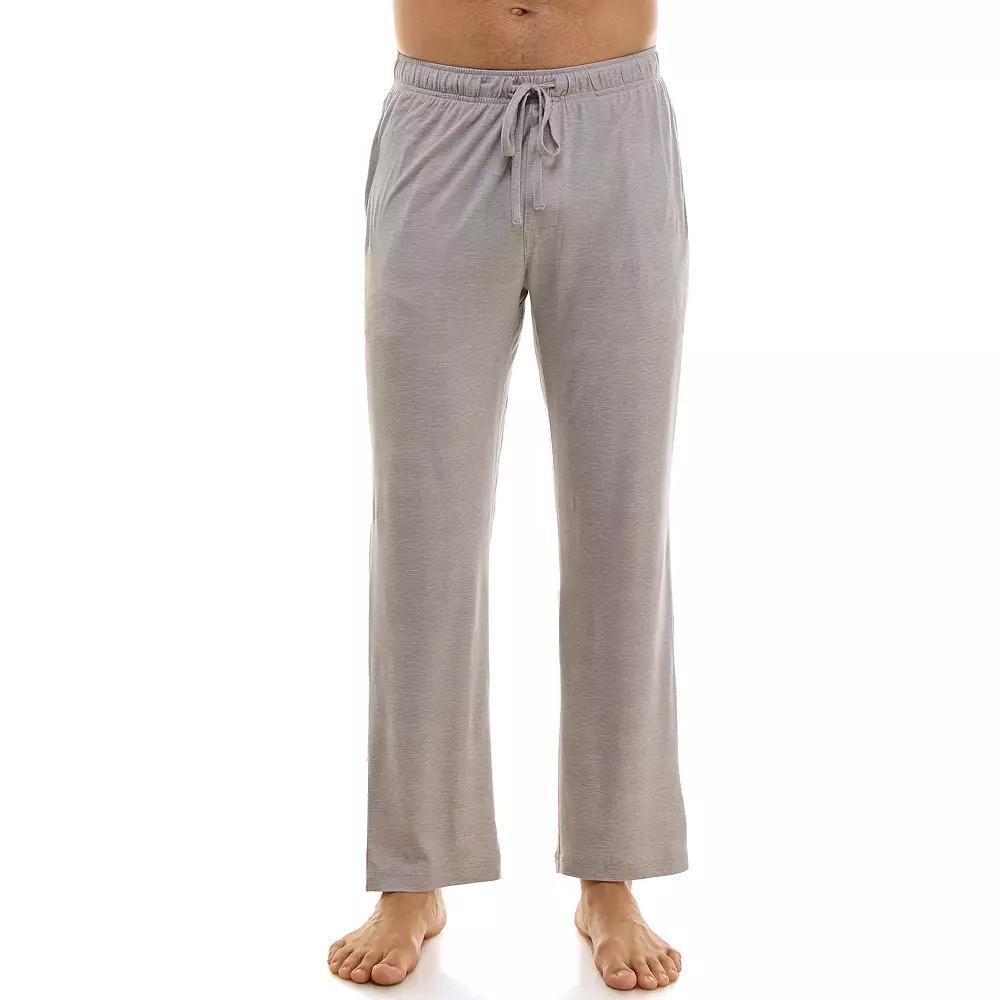 Men's Sonoma Goods For Life® Supersoft Drawstring Pajama Pants, Size: XL, Light Gray Space Dye Product Image